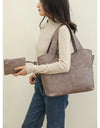 Big Black Shoulder Bags Large Soft Leather Crossbody Handbag Travel Tote Bag