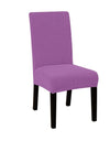 1PC Stretch Dining Chair Covers Polar Fleece Chairs Cover Seat Slipcovers Universal Dust Protector Cover for Hotel Party Banquet