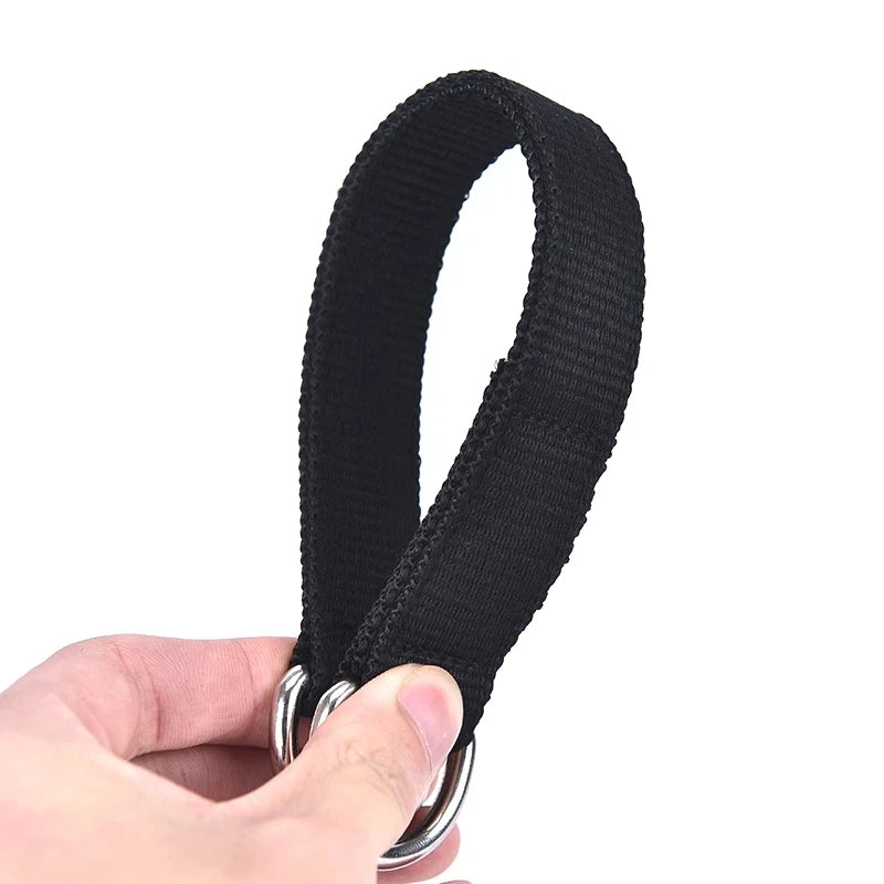 Tree Swing Straps 200kg Heavy Duty Hook Ring Hanging Belt Connecting Belt for Hammock Punching Bag Swing Horizontal Bar