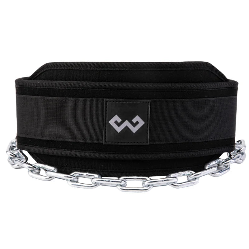Dip Belt for Weightlifting With Chain Pull Ups Belt Gym Lifting Belt Powerlifting Squat Bodybuilding Heavy Duty Steel Crossfit