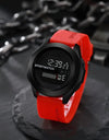 LED Electronic Watch 50m Waterproof Luminous Adjustable Silicone Band Men Women Sports Wristwatch Smartwatch
