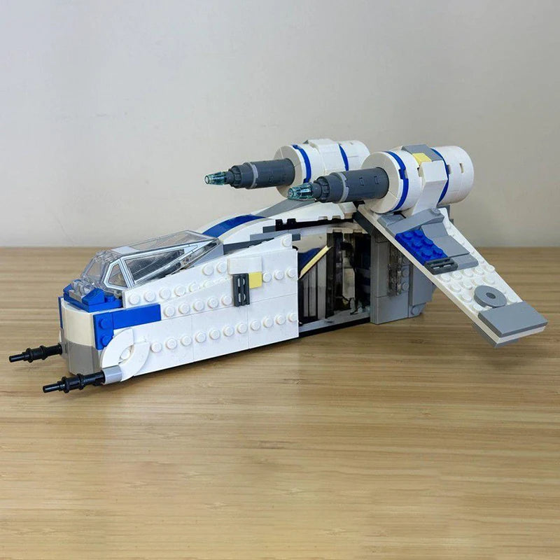 487PCS Star Batter U-Wing Starfighter 6-in-1 Bundle Rebel Fighter Multi-Functional MOC DIY Building Blocks Birthday Toys Gift