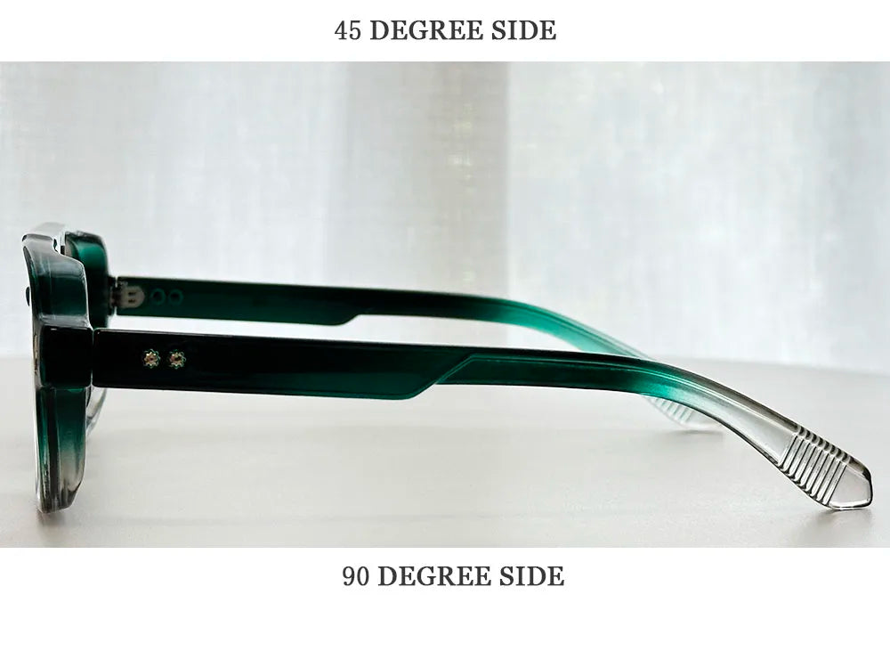 Vintage Square Sunglasses With UV400 Protection