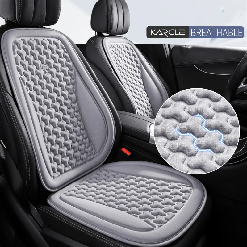 Universal Car Seat Cover 3D Breathable Car Front Rear Seat Back Cushion Auto Seat Protector Summer Auto Interior Pad For SUV