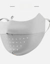 Breathable Sun Protection Face Mask For Men Women High Aesthetic Value Ice Silk Full Face Summer Sunshade Uv Protection