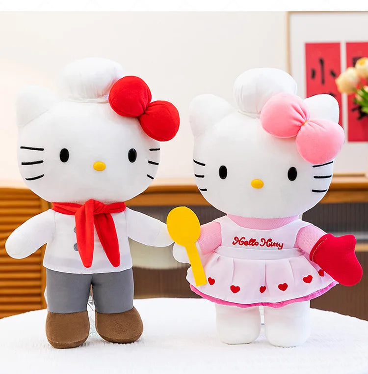 Cute Cat Character Plush Stuffed Doll Pillow Toy