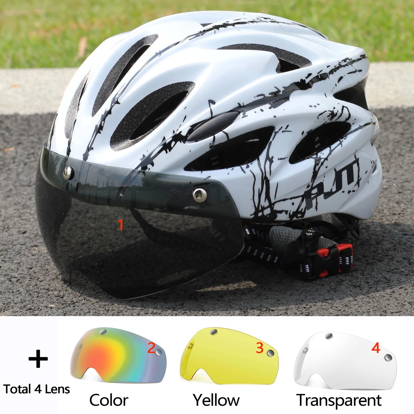 Ultra Light Cycling Helmet With 18 Ventilation Vents