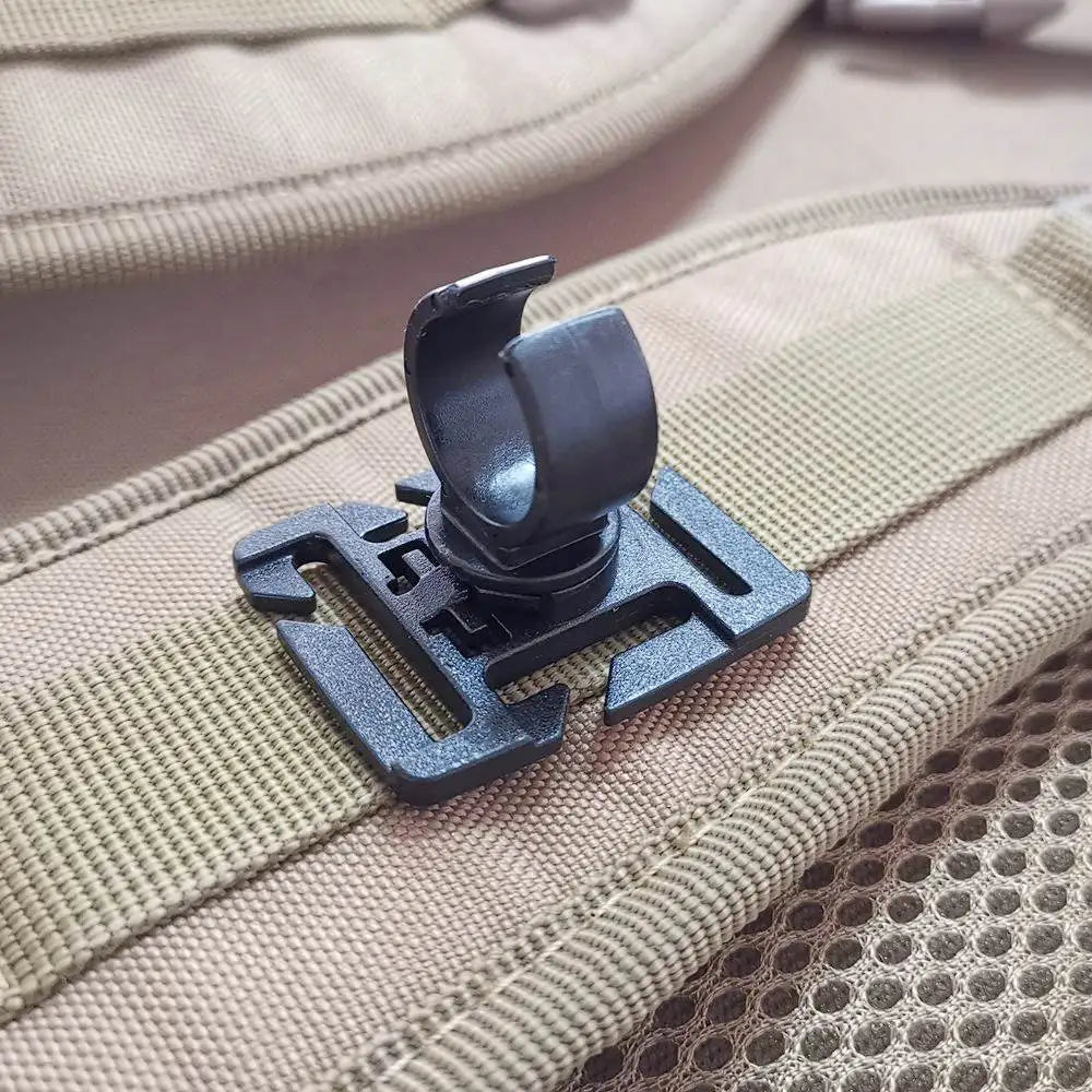 SK68 LED Flashlight With 360 Degree Swivel Clip
