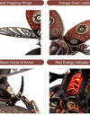 3D Metal Puzzle Rhinoceros Beetle with LED Light of Industrial-style Building Block