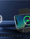 3 in 1Wireless Charger Stand Fast Charging Dock Station Type C For Watch Huawei iPhone 15 14 13 12 Pro Max Earbuds