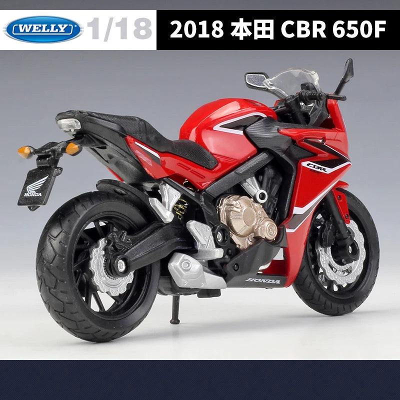1 18 Scale Honda CBR650F Diecast Motorcycle Model