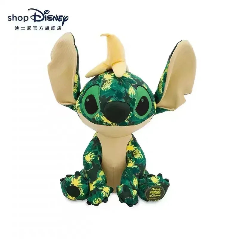 Cartoon Lilo & Stitch 2024 Limited Edition Stitch Rose Doll Plush Toy Kawaii Comfort Doll Birthday Gift for Girls Genuine Disney
