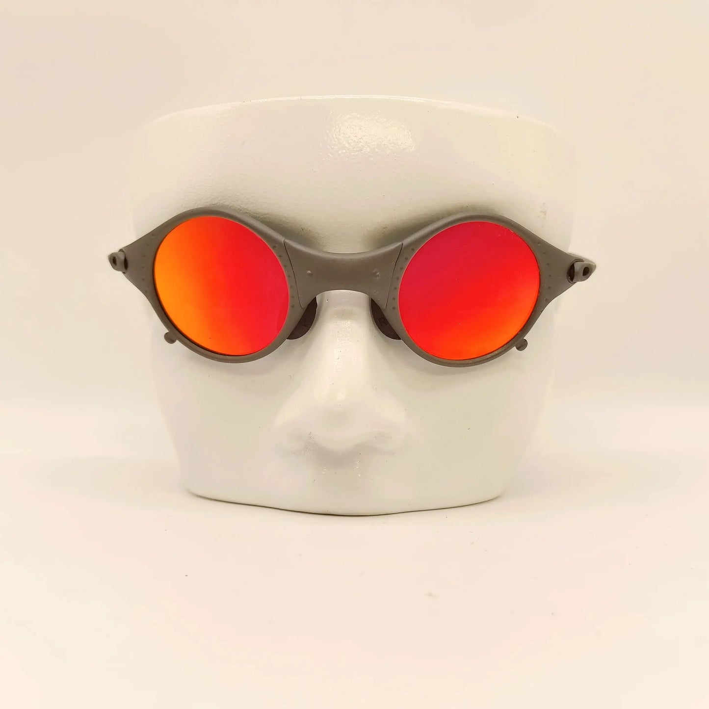 Polarized UV400 Cycling Sunglasses – Gray Metal Frame Fishing Riding Bicycle Eyewear