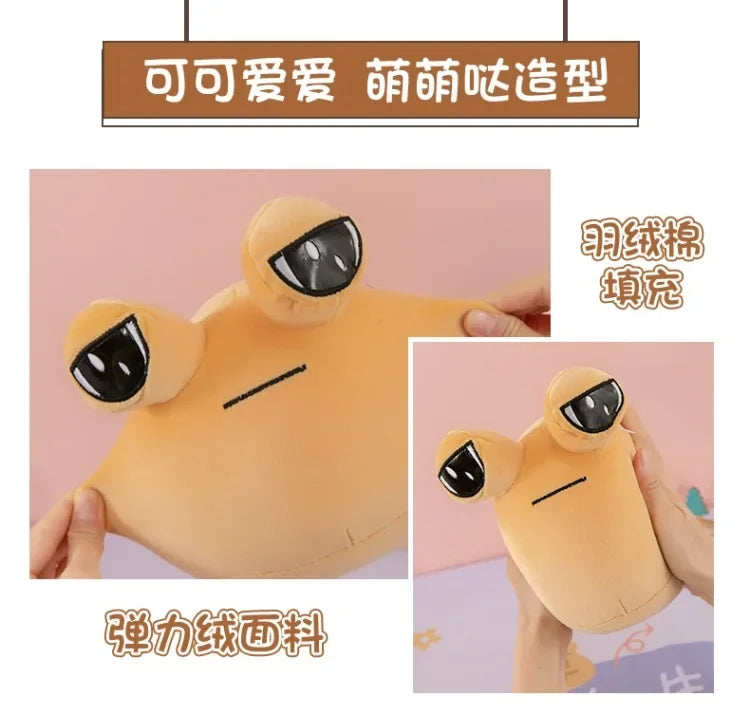 22-55cm My Pet Alien Pou Big Size Plush Toy Kawaii Alien Pet Dolls Cute Pou Stuffed Toys Soft Pillow Animal Kids Birthday Gifts