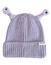 Glowing Little Monster Knit Hat Portable Children Winter Hat Kids for Running Backpacking Skating Camping Outdoor