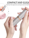 Xiaomi 1pc Rechargeable 2in1 Eyebrow Razor and Hair Shaver with LED Light Painlessly Remove Peach Fuzz Facial Hair Eyebrows Lips