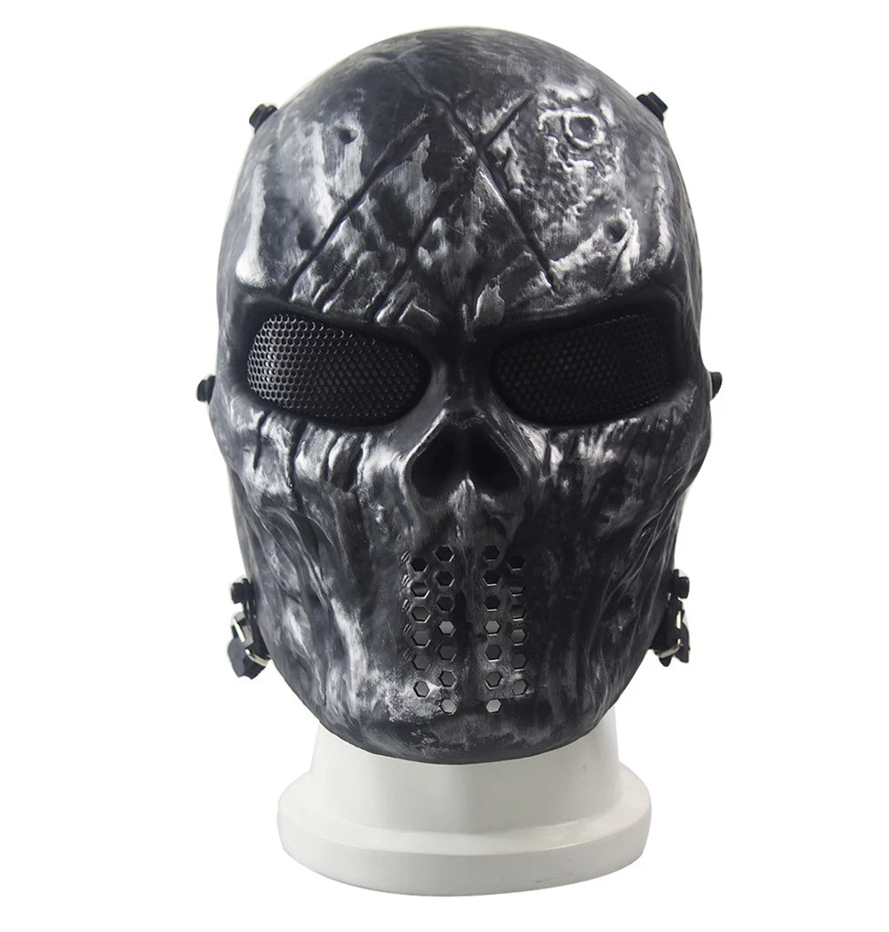 Tactical Full Face Protective Mask Halloween Masquerade War Game Shooting Equipment Hunting Airsoft Paintball Masks