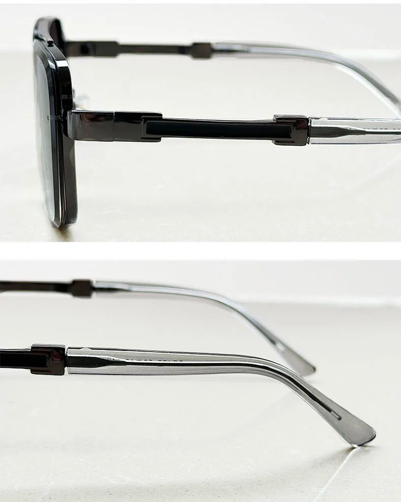 Square Frame Sunglasses With UV400 Protection