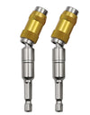 1/4"Hex Magnetic Pivoting Drill Bit Quick Change Drive Guide Drill Pivoting Bit Holder for Tight Spaces Magnetic Bit Tip Holder