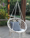 Nordic Style Hammock Chair Tassels Dreamy Round Hanging Chair Cotton Rope Macrame Swing Chairs