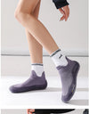 Silent Indoor Sports Shoes and Socks Gym Ultra Lightweight Shock Absorbent Breathable Anti Slip Soft Bottom Yoga