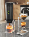 Wireless Electric Portable Espresso Coffee Machine for Car & Home Camping Coffee Maker 3-in-1 Capsule Powder Travel Coffee Maker