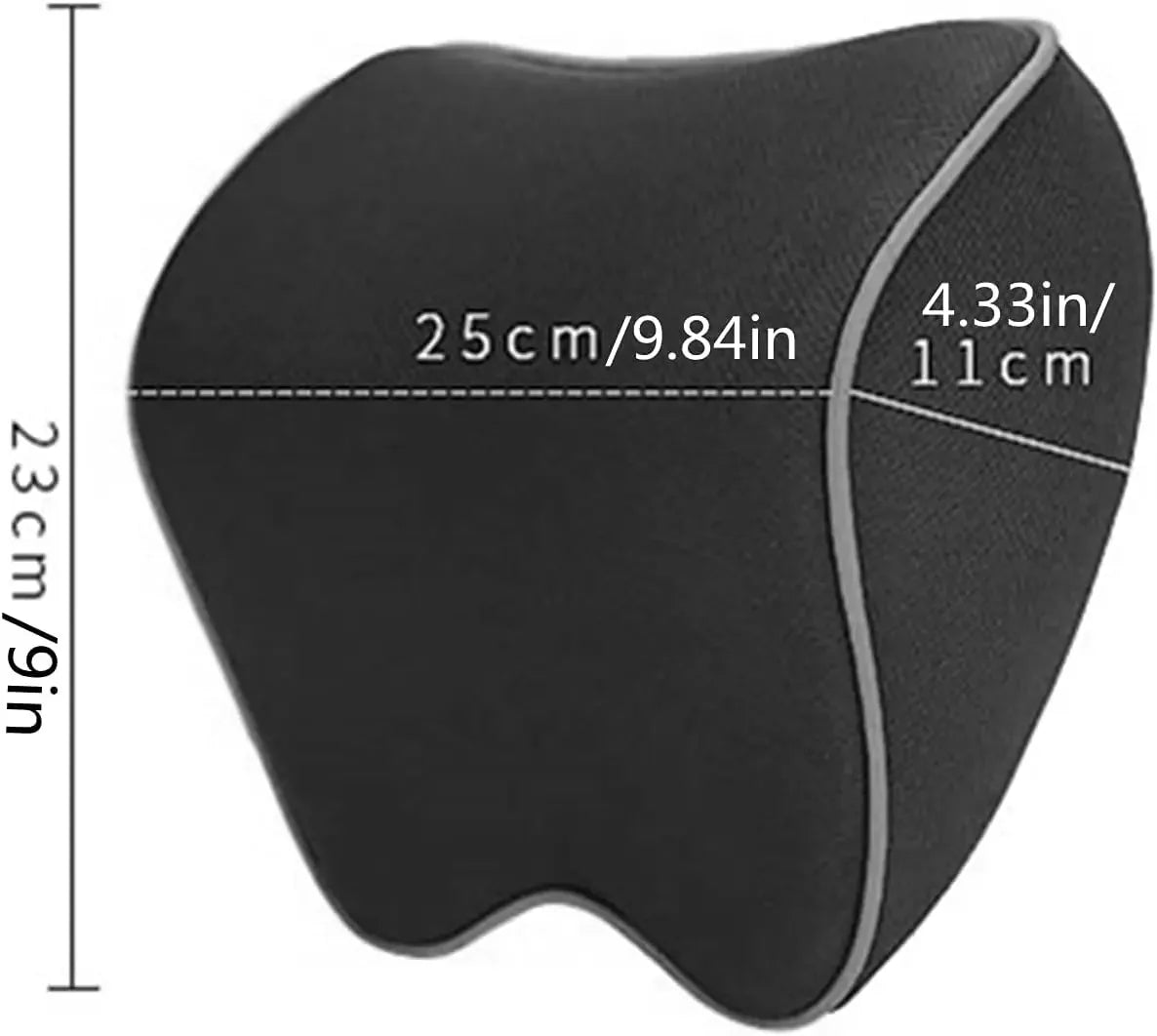 Car Headrest Neck Pillow Auto Car Neck Cushion Memory Foam Breathable Head Support Neck Rest Protector Automobiles Interior