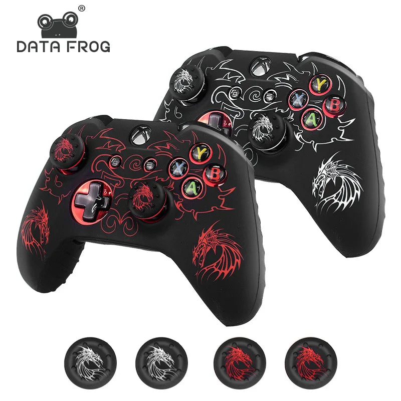Silicone Protective Case for Xbox One Controller – Anti-Slip Skin with Thumb Grip Accessories
