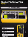 CCA 1:32 Suzuki Jimny Assembly Edition Alloy Diecast Model Assemble Car Toy Ornaments Decorative Trendy Ornament