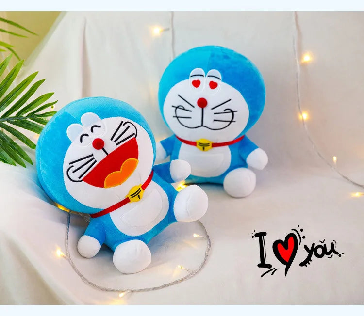 70cm Large Size cute Doraemon Plush Toy Stand By Me Cute Stuffed Plushie Doll Cartoon Cat Animal Sofa Bed Pillow Toy Gifts