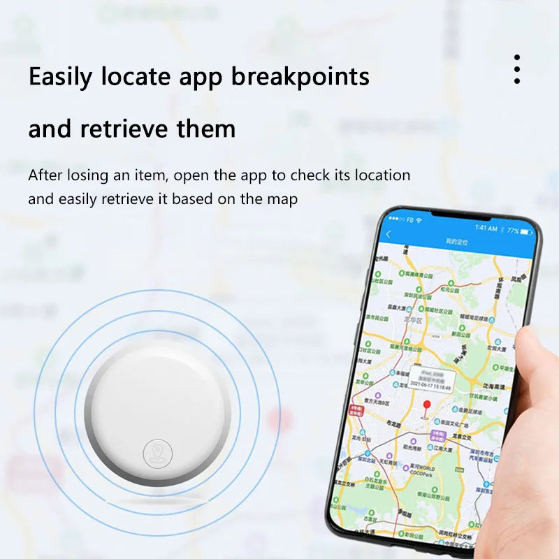 Smart Key Finder Locator Global Position Systm Tracking Device Bluetooth Anti Lost Tag Alarm Reminder Works With IOS&Android For Find Pets