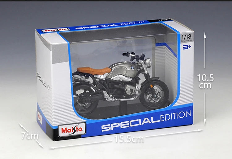 1 18 Scale BMW R Nine T Scrambler Diecast Motorcycle Model