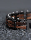 Fashion Bracelet for Metal Stainless Steel Wood Strap Jewelry Bracelets