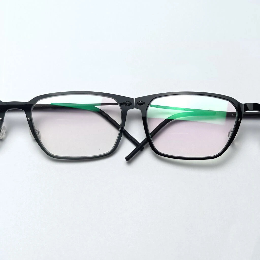 Rectangle Titanium Acetate Ultralight Eyeglasses Frame