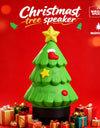 Christmas Eve Light Mini High Fidelity Bluetooth 5.3 Speaker TWS Connection Stereo Rechargeable LED Desk Lamp Christmas Gift