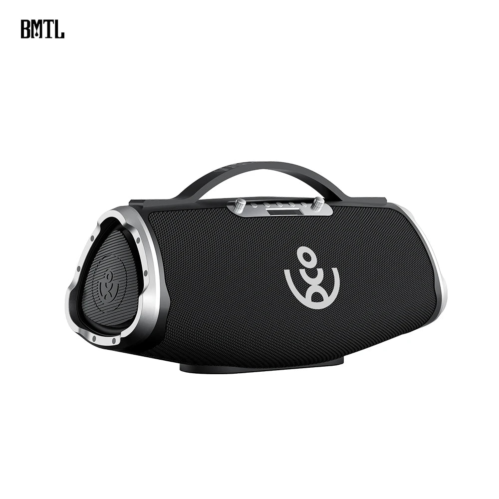 BMTL WOW MAX 300W Powerful Portable Speaker with 2 Wireless Microphones 3-way PA System Support Power Bank AUX/USB/TF/OTG