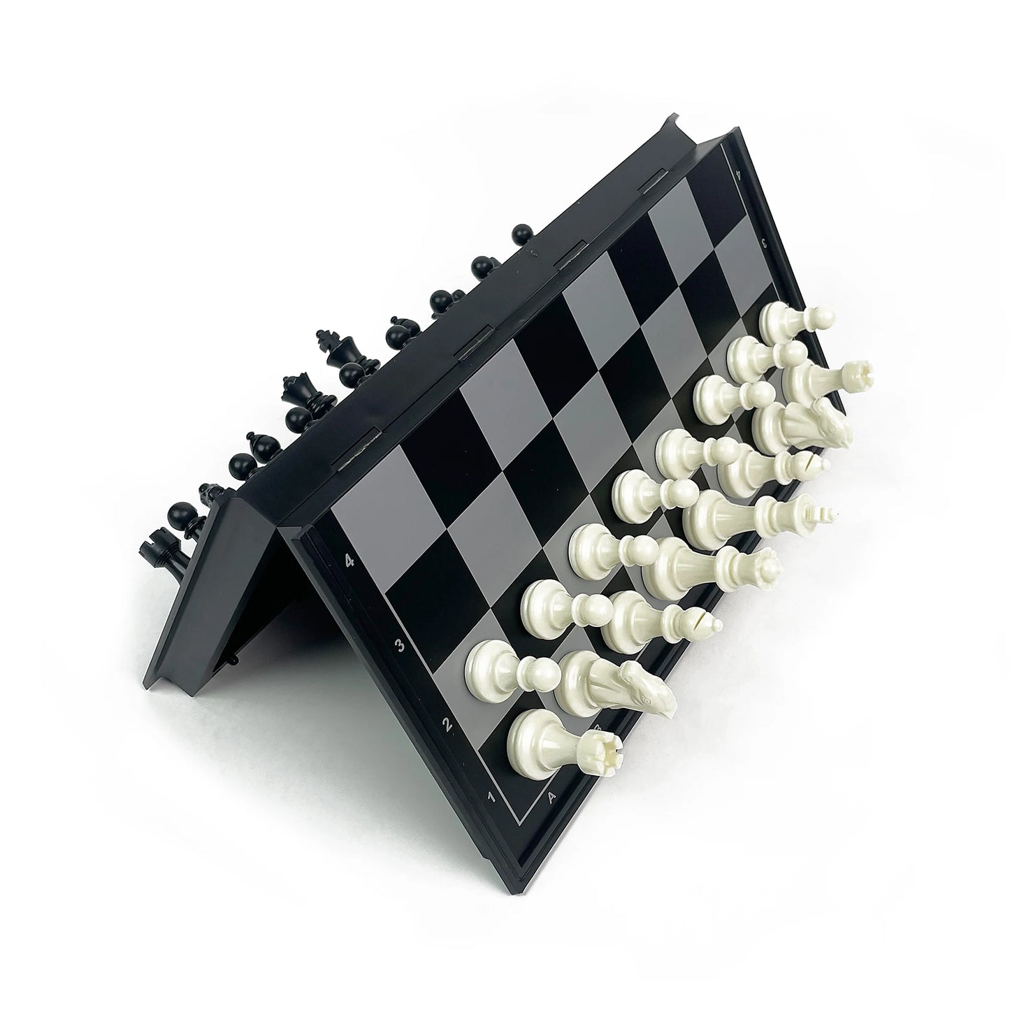 31.8cm 2 in 1 Foldable Magnetic Chess & Checkers Set