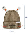 Glowing Little Monster Knit Hat Portable Children Winter Hat Kids for Running Backpacking Skating Camping Outdoor