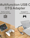 USB C OTG Cable USB3.1 Type C to USB 3.0 Cable for 2018 MacBook Air/Pro Chromebooks Dell XPS Samsung Flash Drives Printer Cables