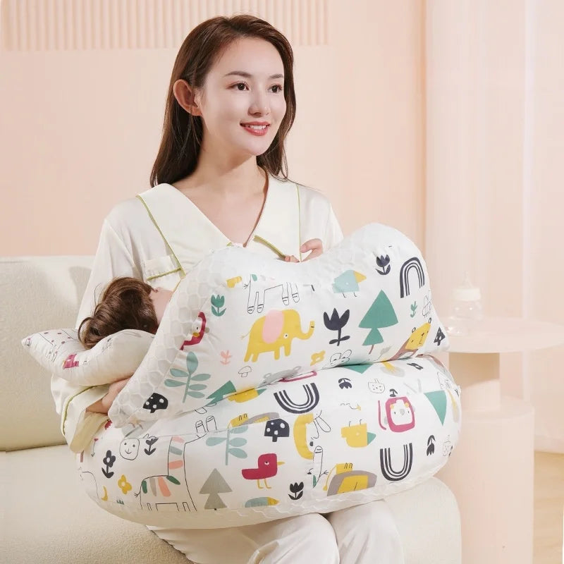 Multifunctional Nursing Pillow For Breastfeeding Moms  Feeding Support Postpartum Pregnancy Comfort Ergonomic Maternity