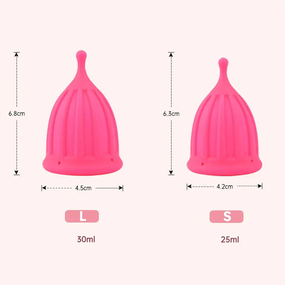 New Menstrual Tray Menstrual Collector Silicone Cup Menstrual Cup Feminine Care Alternative To Tampons Health Menstrual Cup