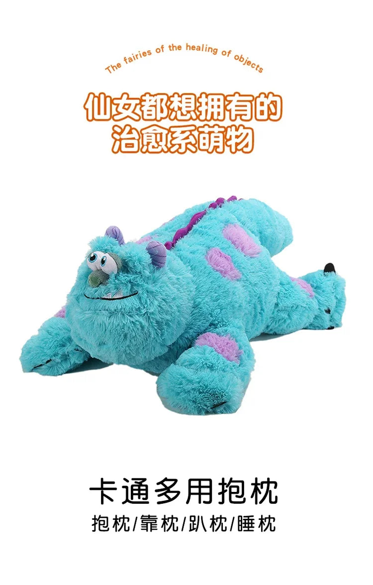 140cm Disney Large James P. Sullivan Stuffed Toys Monsters Plush Dolls  Anime Soft Pillow Room Deco Kawaii Pillow Hugs Kid Gifts