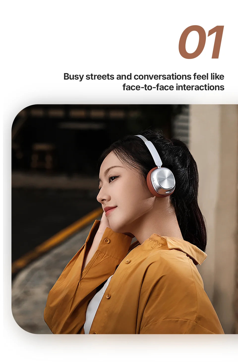 D20S Retro Headband Headphones Bluetooth 5.4 Sport Earbuds HiFi Sound Noise Cancelling Headband Earphones for Running