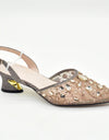 African Wedding Shoes and Bag Set with Rhinestone Italian Design Shoes with Matching Bags Nigerian Lady Party Pumps