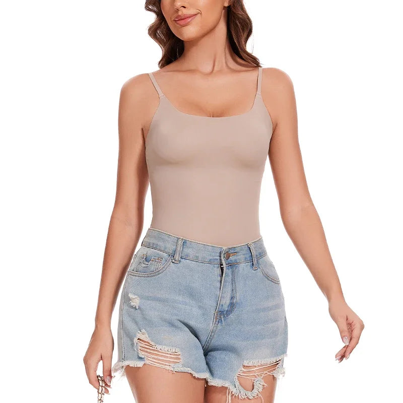 Women Shapewear Camisole Tank Top – Tummy Control Slimming Vest