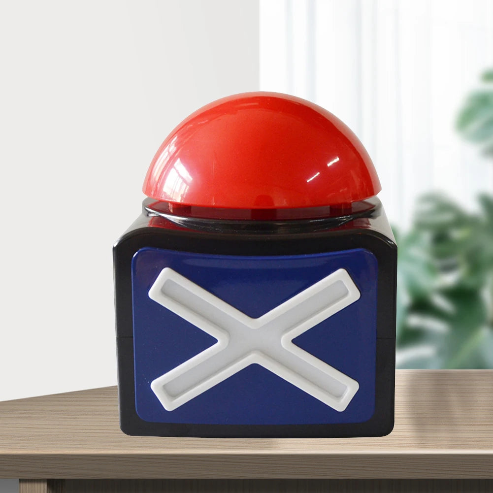 Game Answer Buzzer with Sound & Light – Trivia Quiz & Contest Button