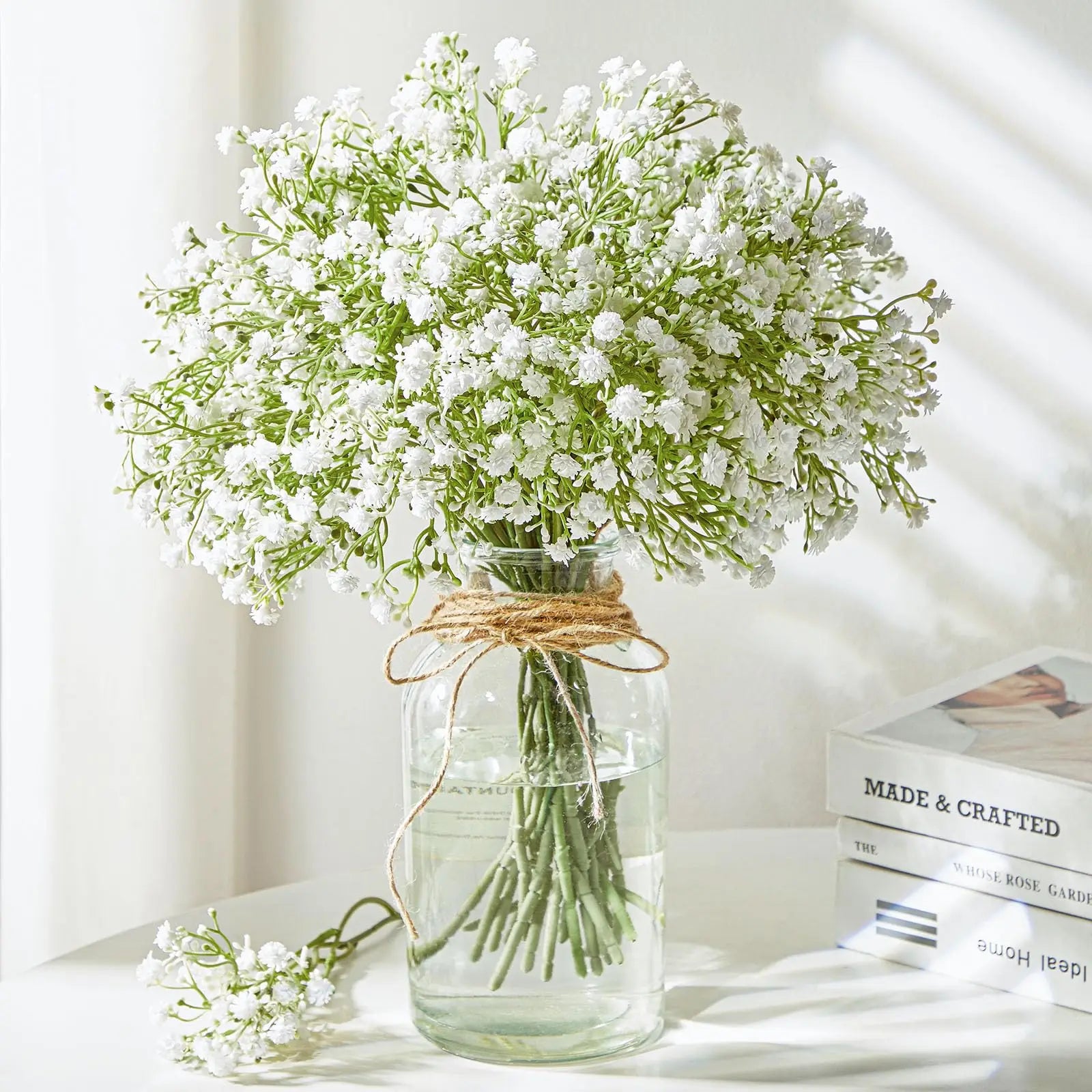 10/15pcs Artificial Flowers  Breath Flower Fake Gypsophila for Wedding Party Home Decoration Floral Bouquets DIY Accessories