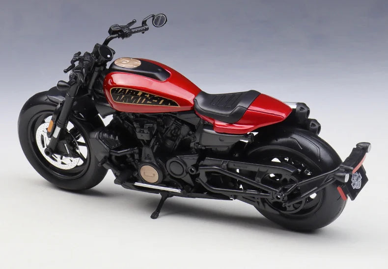 Diecast Harley Sportster S 1250S 2024 Motorcycle Model 1 to 12 Scale