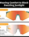 Polarized Photochromic Bike Glasses Outdoor UV400 Bicycle Eyewear Sunglasses Sports MTB Road Cycling Glasses Goggles