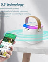 Y1 Wireless Dual Microphones Karaoke Machine KTV DSP System Bluetooth 5.3 PA Speaker HIFI Stereo Surround RGB Colorful LED Light
